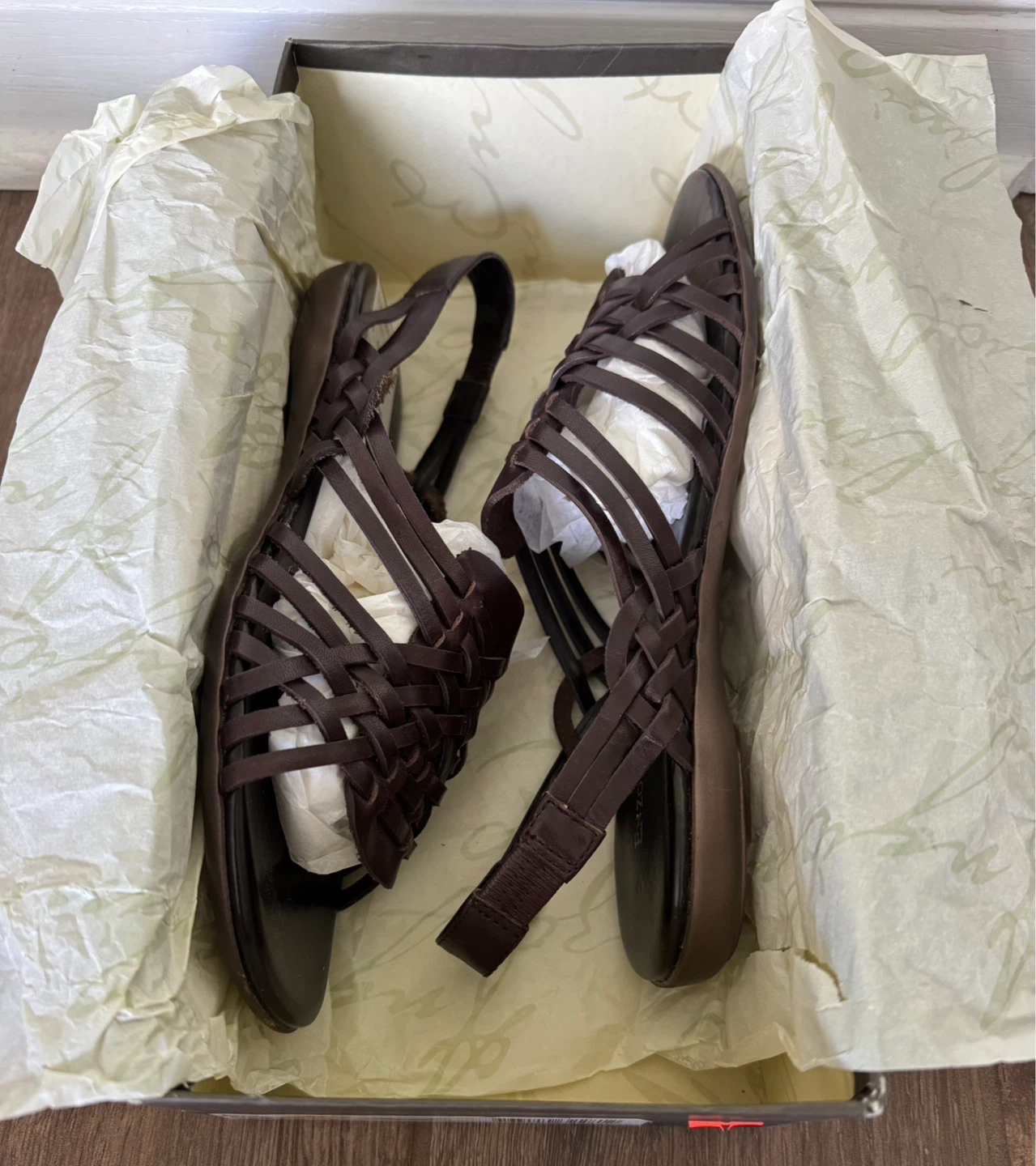 Enzo Angiolini Leather Sandals Size 6.5 - photo 3