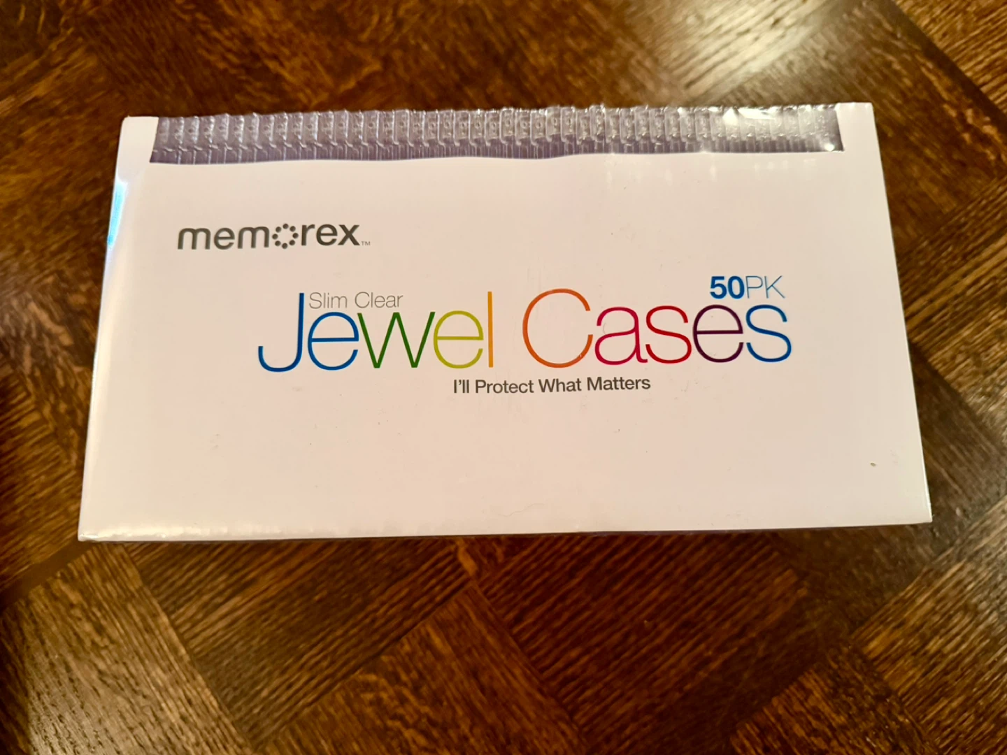 Memorex Slim Clear Jewel Cases - 50 Pack
