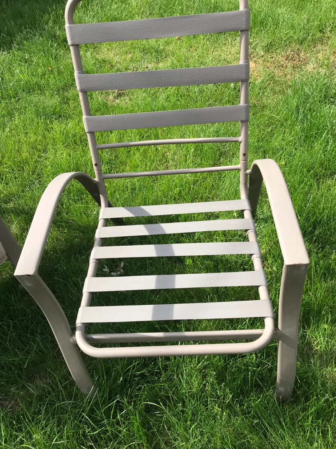 Set of 4 Outdoor Patio Chairs - photo 2