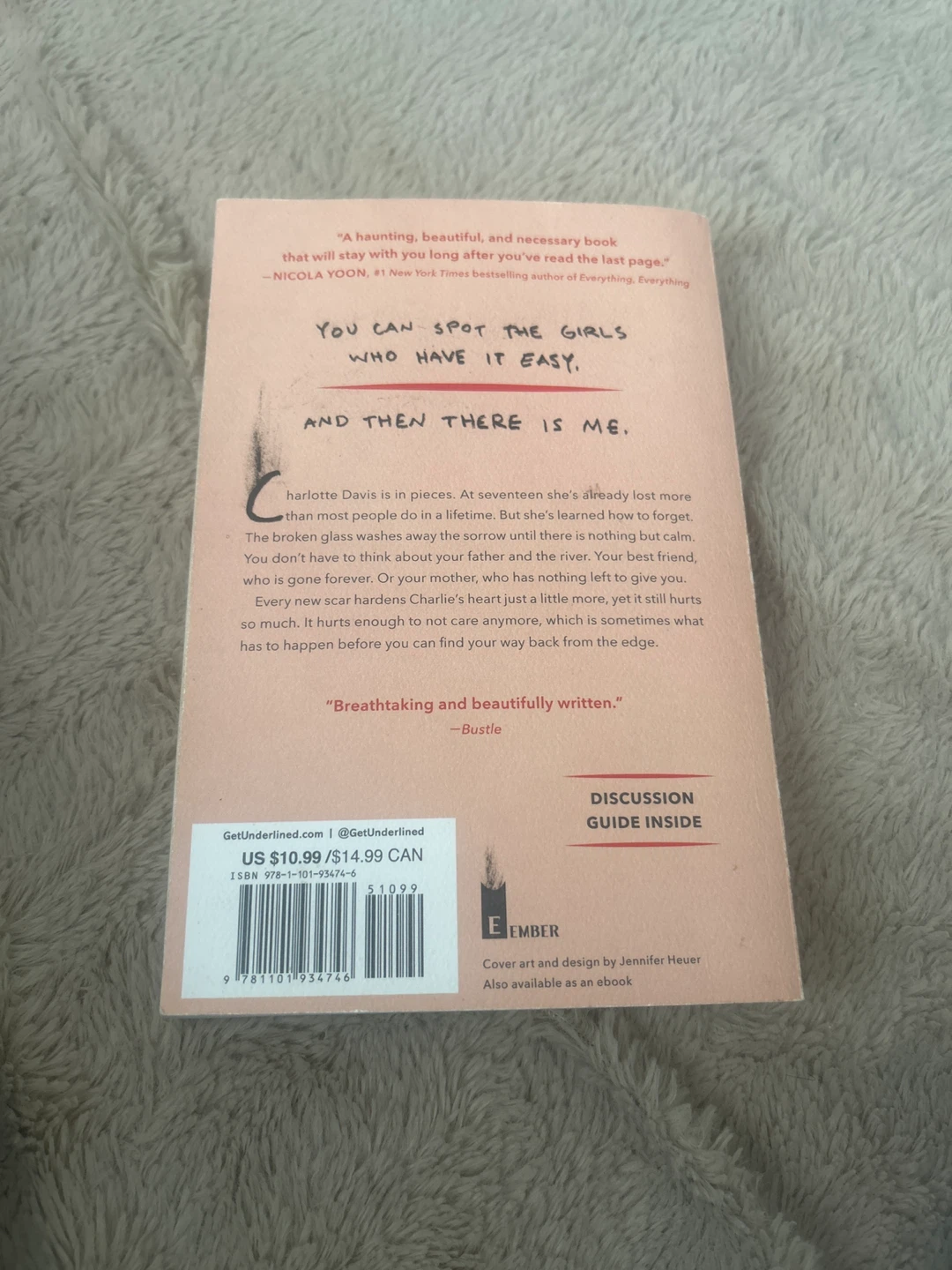 Girl in Pieces by Kathleen Glasgow Paperback Novel - photo 2