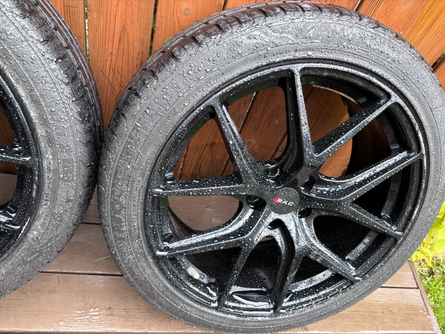 Set of RAC Alloy Wheels with Ironman All Season tires 245/45/20 - photo 5