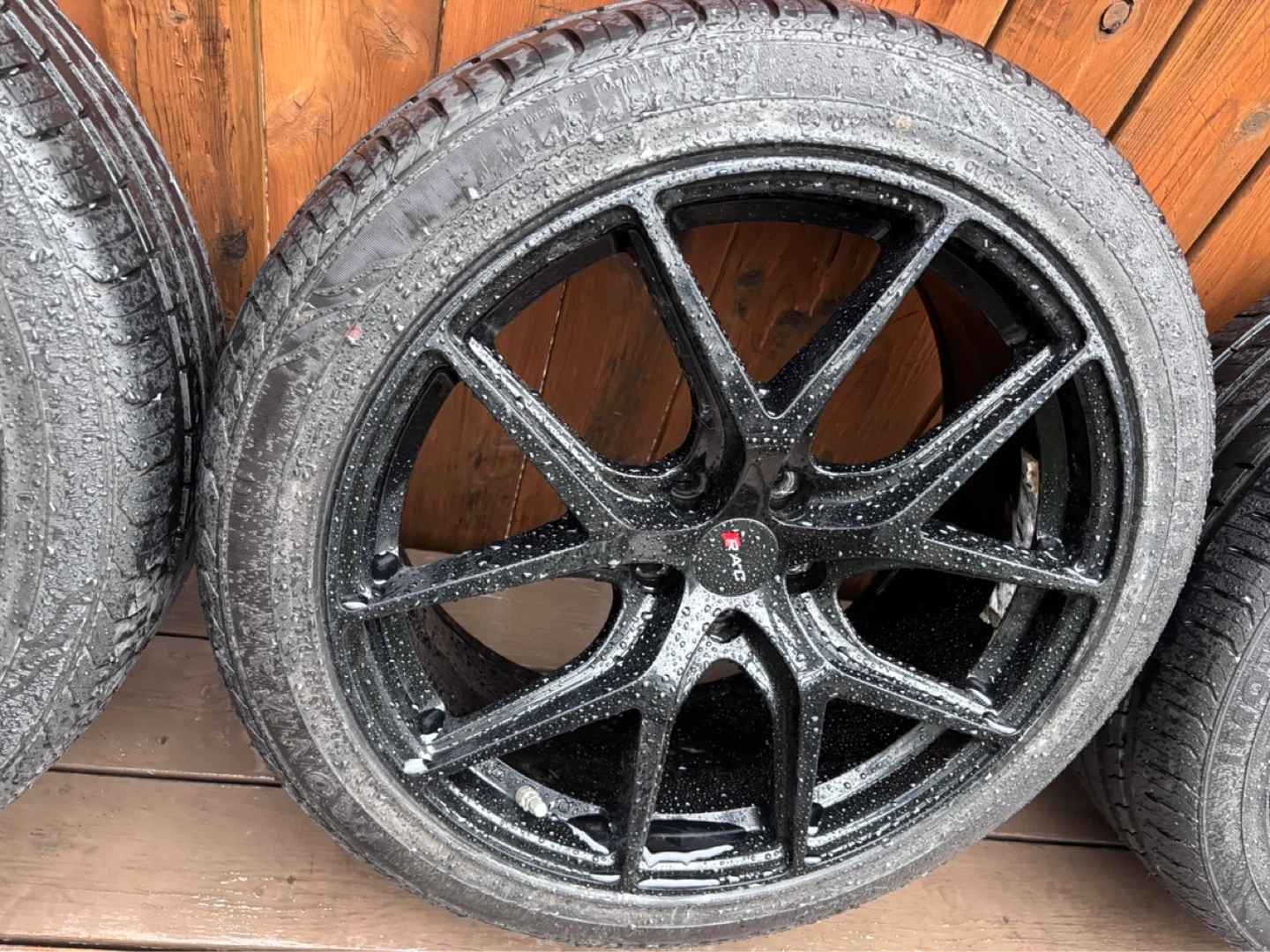 Set of RAC Alloy Wheels with Ironman All Season tires 245/45/20 - photo 4