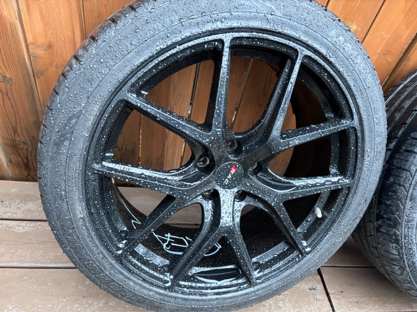 Set of RAC Alloy Wheels with Ironman All Season tires 245/45/20 - photo 2