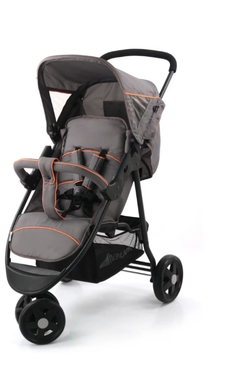 Hauck Grey and Orange Stroller - photo 2