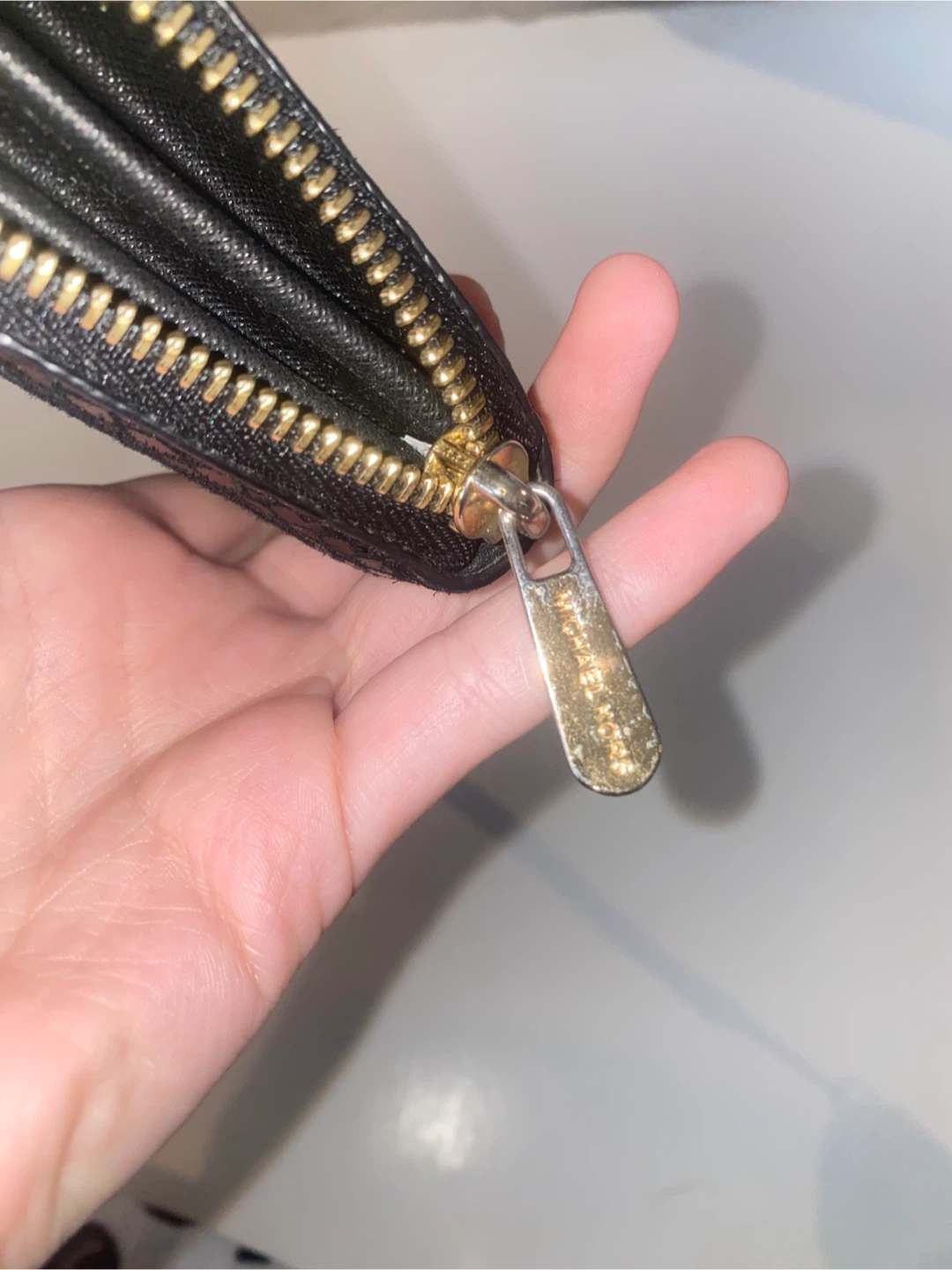 Michael Kors Black Faux Snakeskin Wristlet Wallet - photo 4
