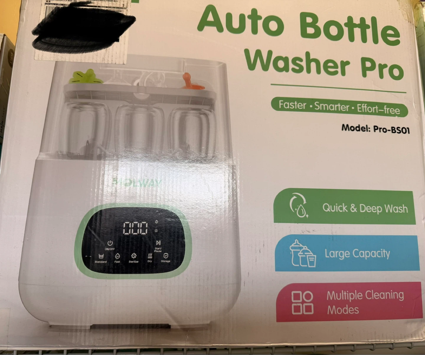 MOLWAY Auto Bottle Washer Pro