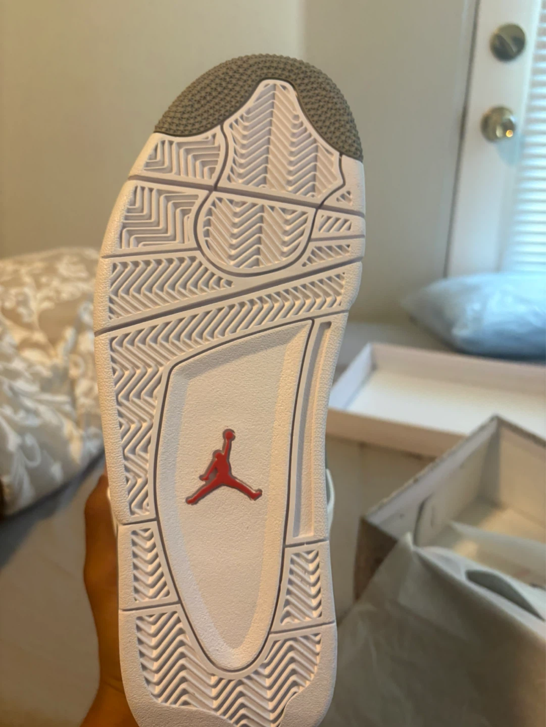 Air Jordan 4 Retro White Cement - photo 2