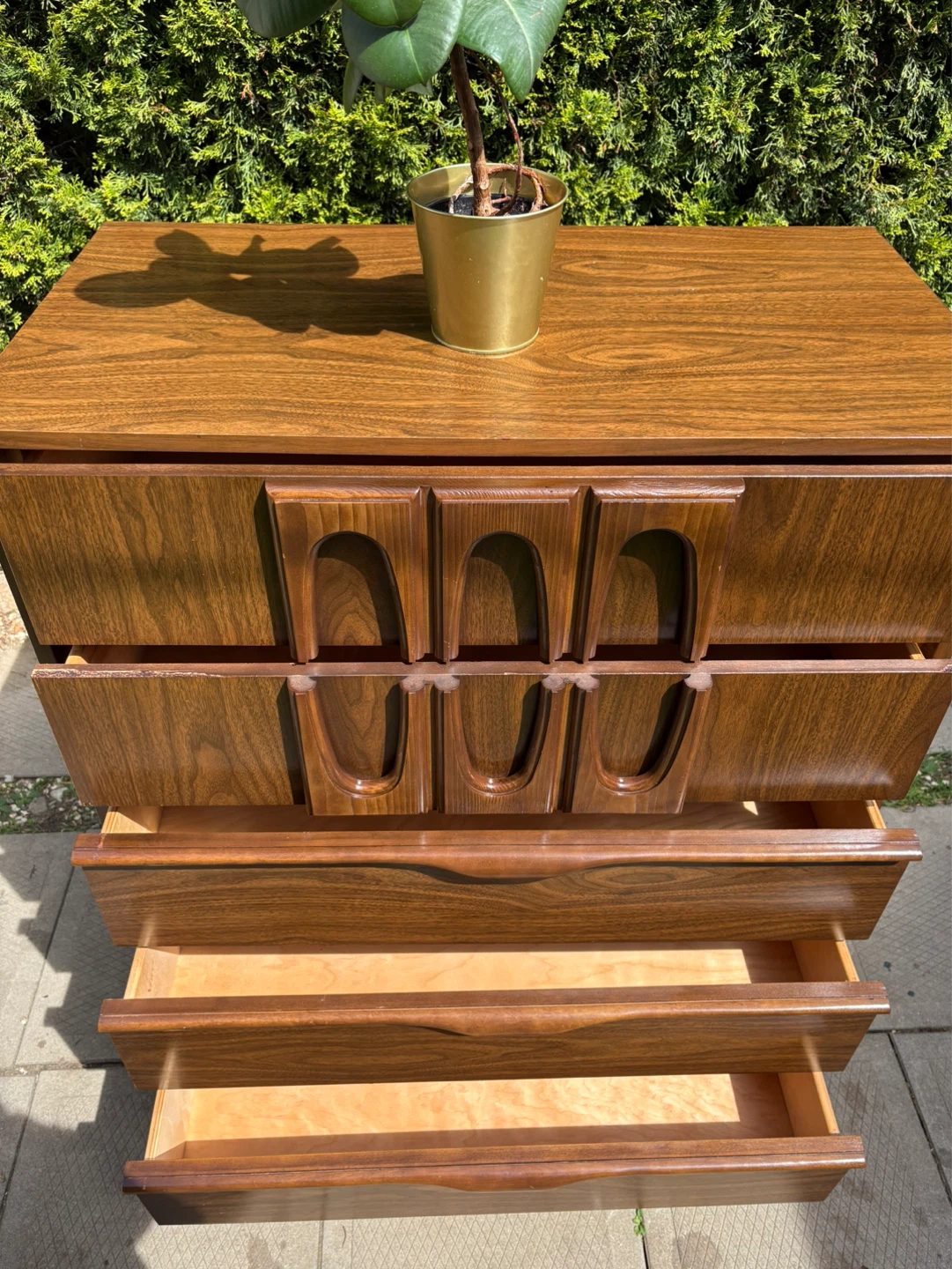 MCM Tallboy Dresser by Vic Art - photo 4