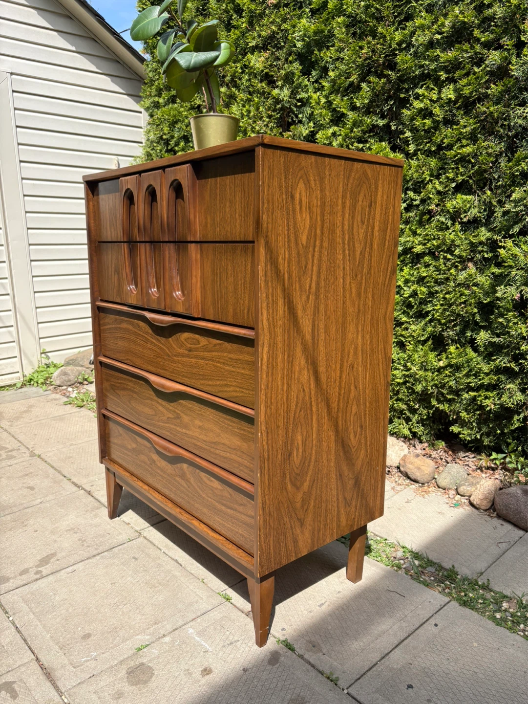 MCM Tallboy Dresser by Vic Art - photo 3