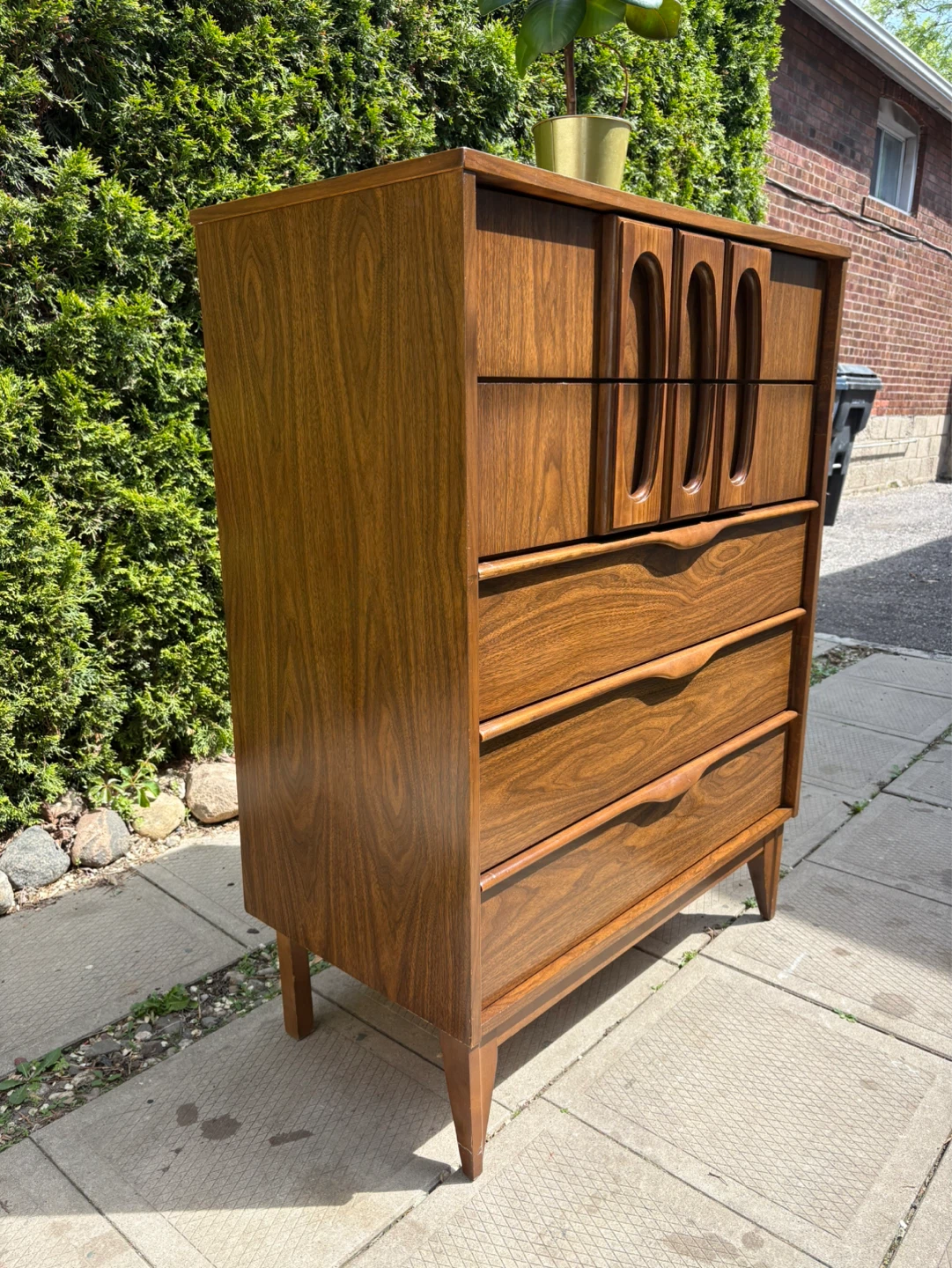 MCM Tallboy Dresser by Vic Art - photo 2