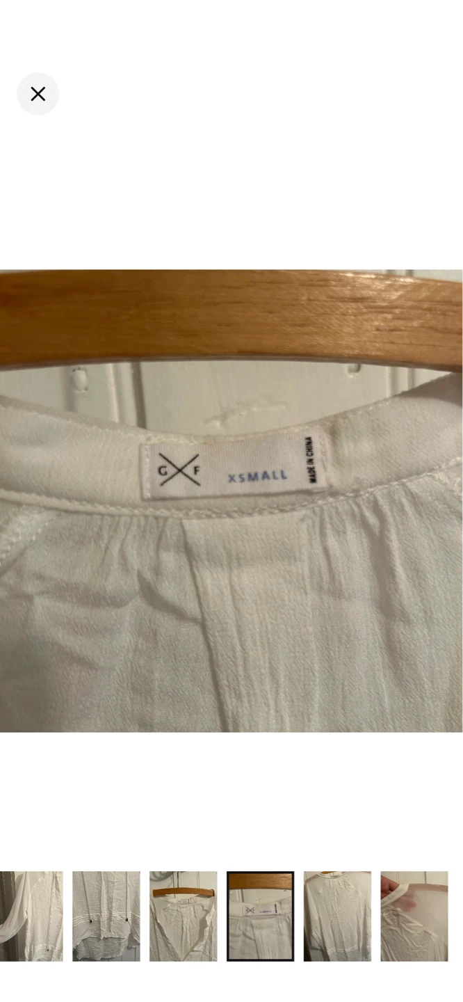 Gentle fawn white blouse - photo 5