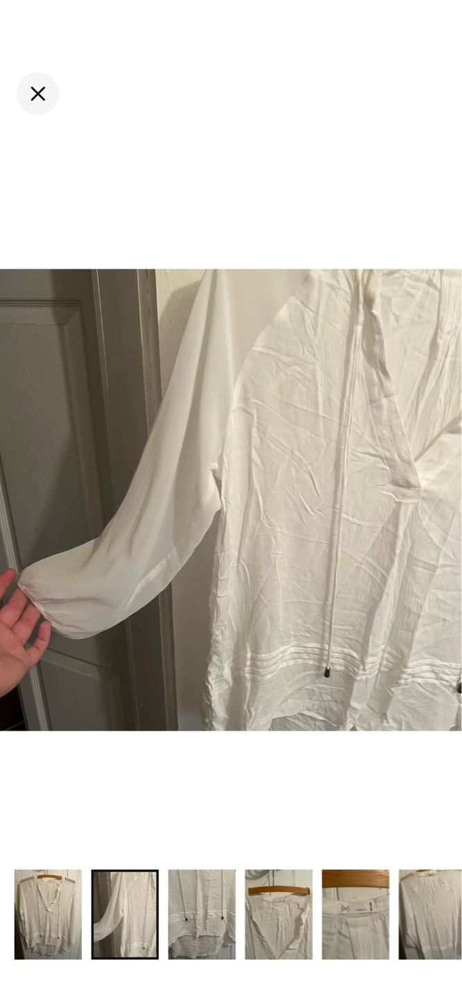 Gentle fawn white blouse - photo 2