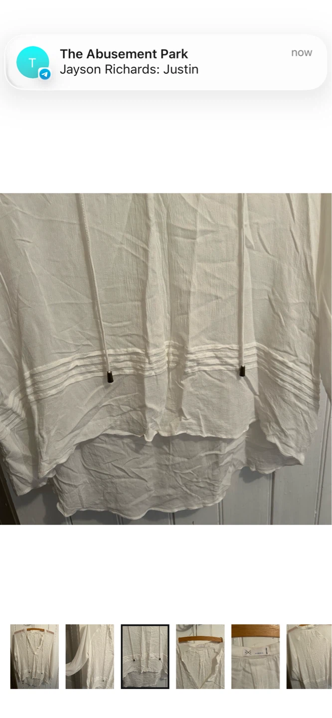 Gentle fawn white blouse - photo 3