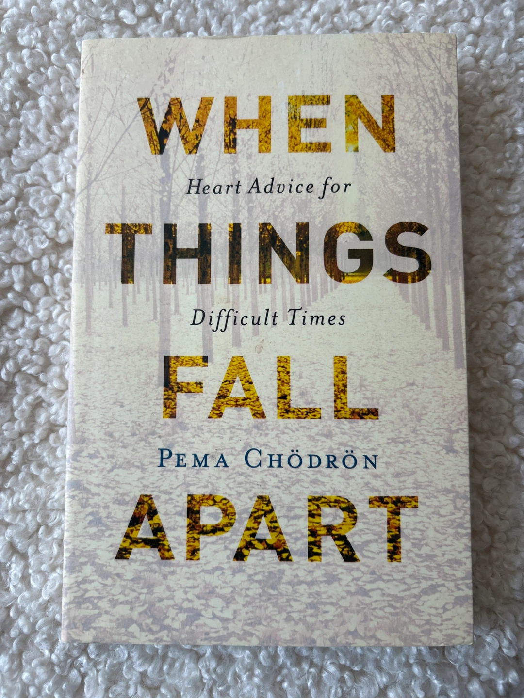When Things Fall Apart by Pema Chödrön