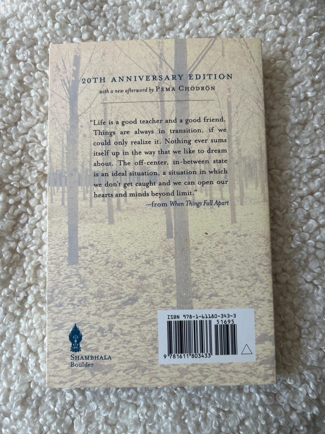 When Things Fall Apart by Pema Chödrön - photo 2