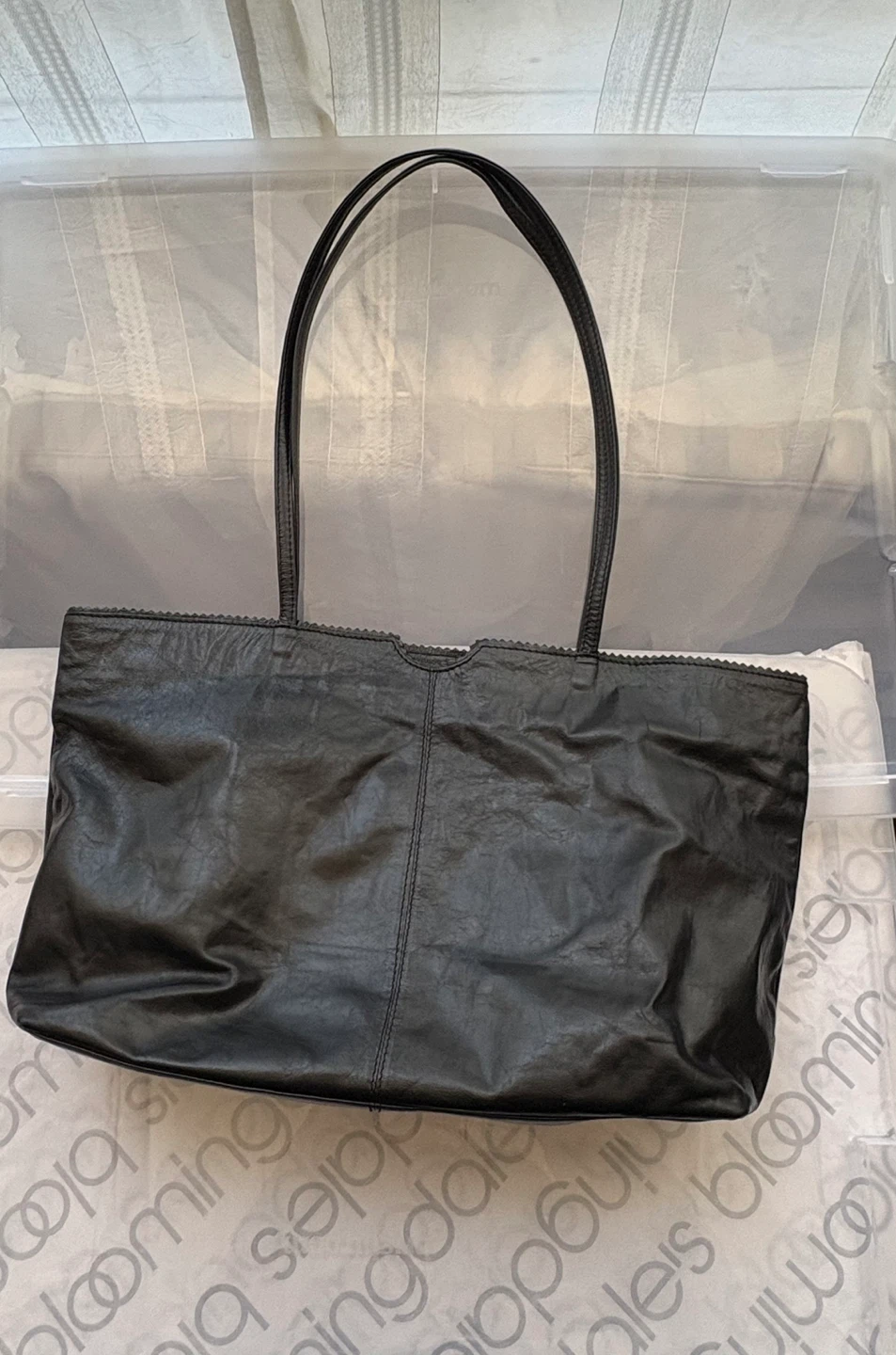 Latico Black Leather Tote Bag - photo 5