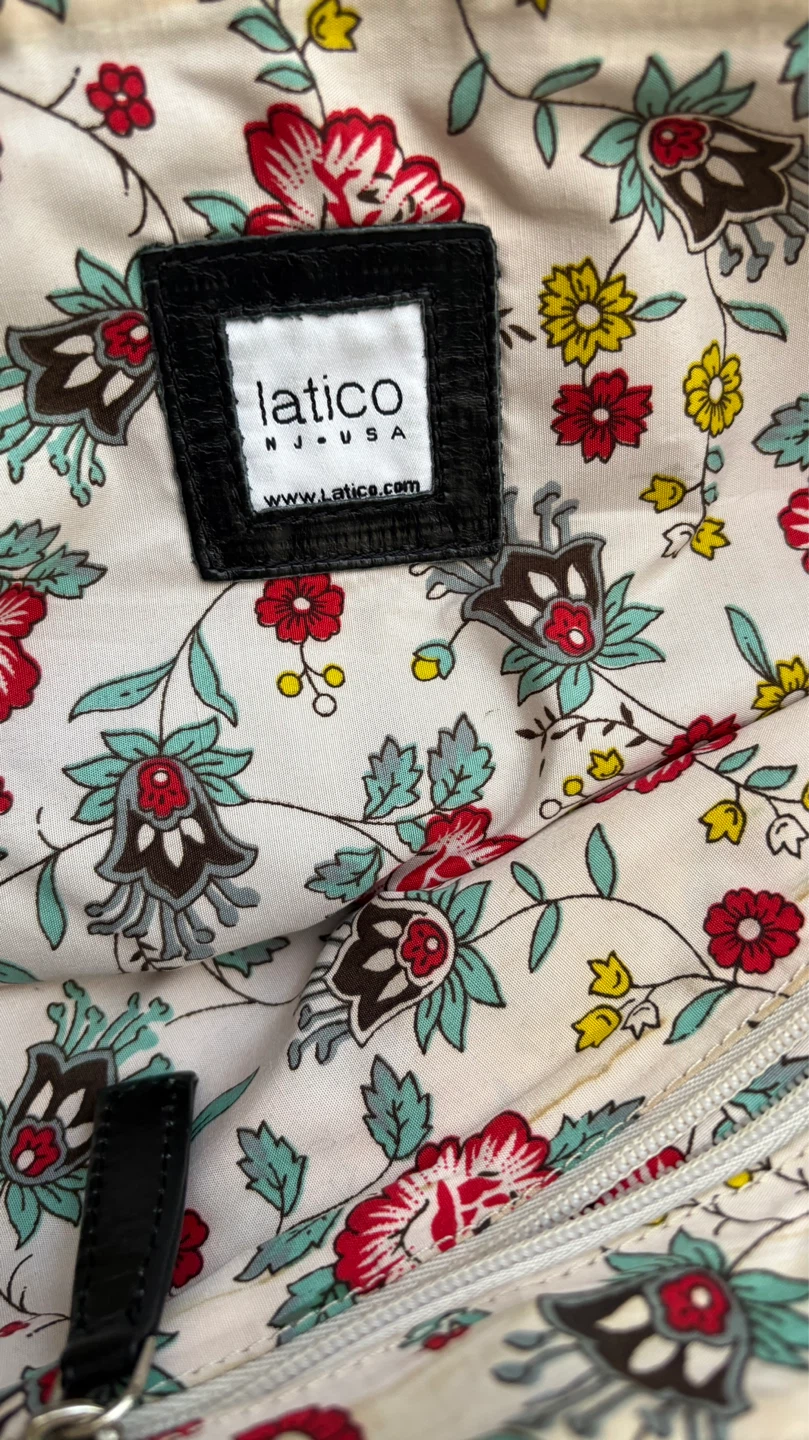 Latico Black Leather Tote Bag - photo 3