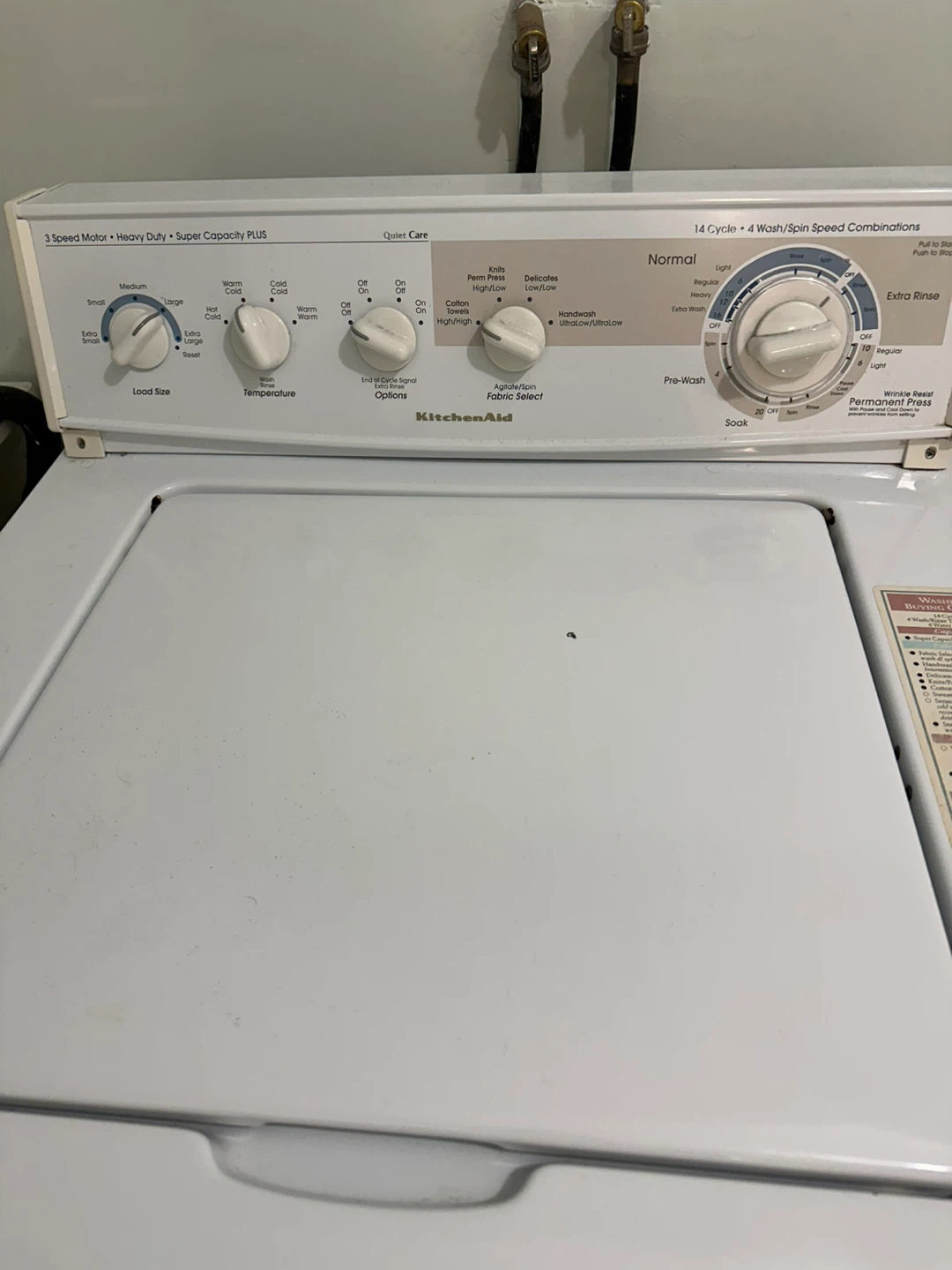 KitchenAid Washing Machine - photo 2