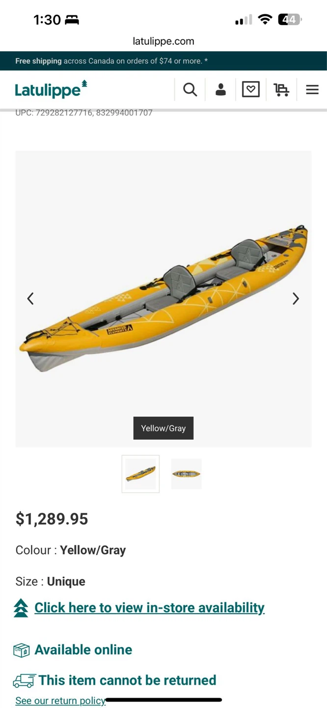 Advanced Elements Stratedge2 Pro Tandem inflatable kayak-Boxed - photo 2