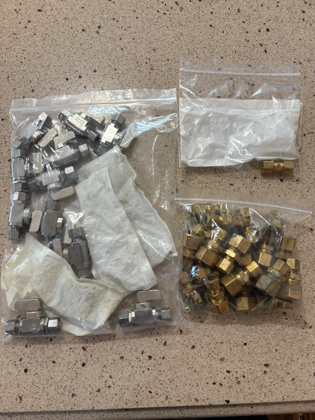 Dahl Eco Shut-off Stop Valves & Brass Fittings (Prices in AD)