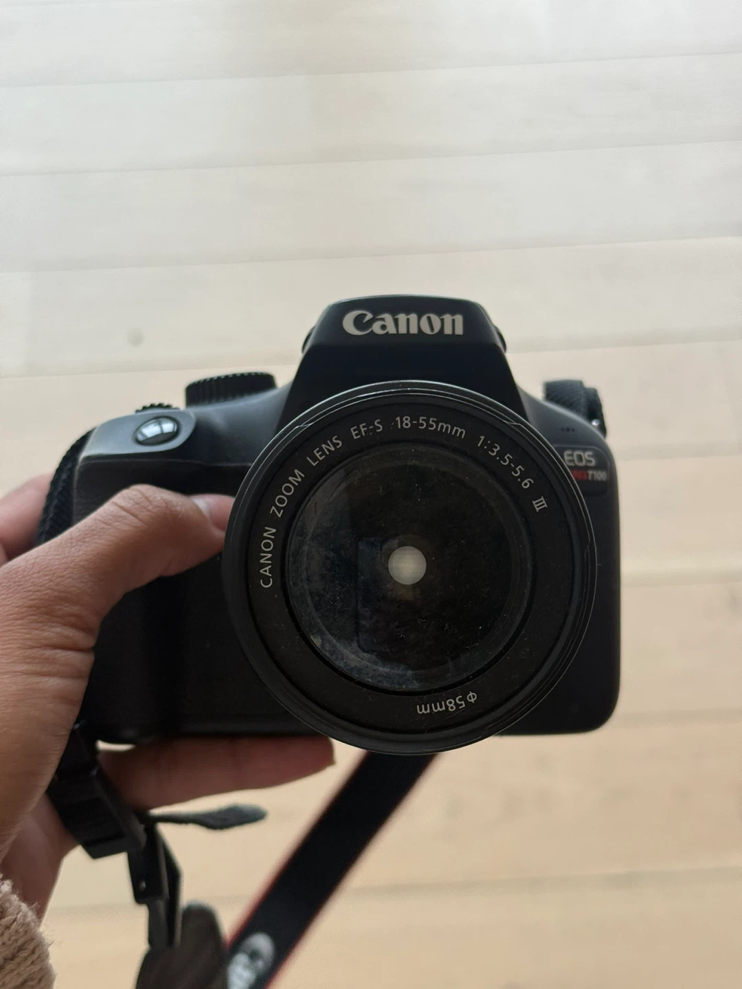 Canon EOS Rebel T100 Digital Camera with 18-55mm Lens