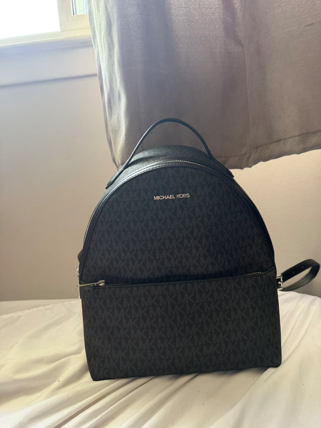Michael Kors Monogram Backpack