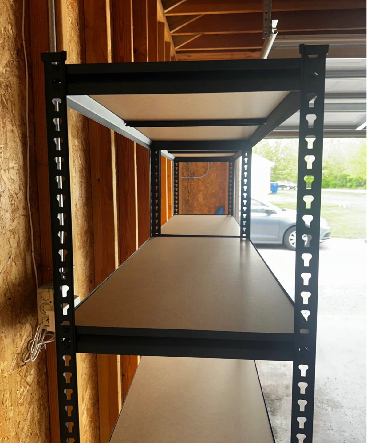 Brand NEW in a box - 72 inch Metal Shelves Unit - photo 2