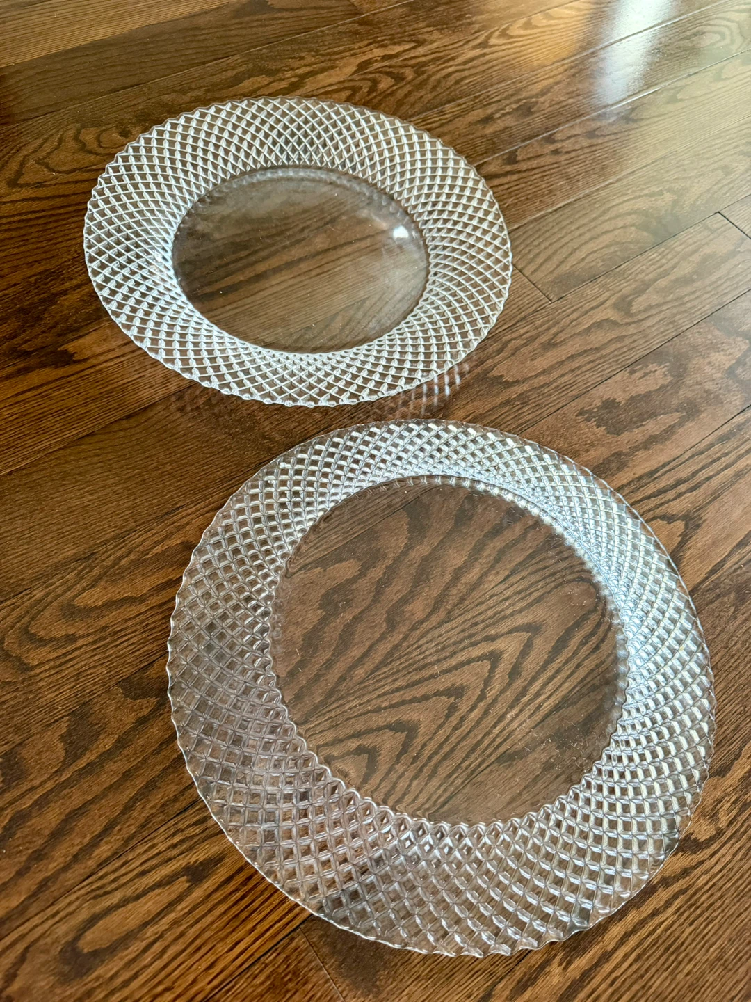 Set of 2 Glass Platters - photo 4