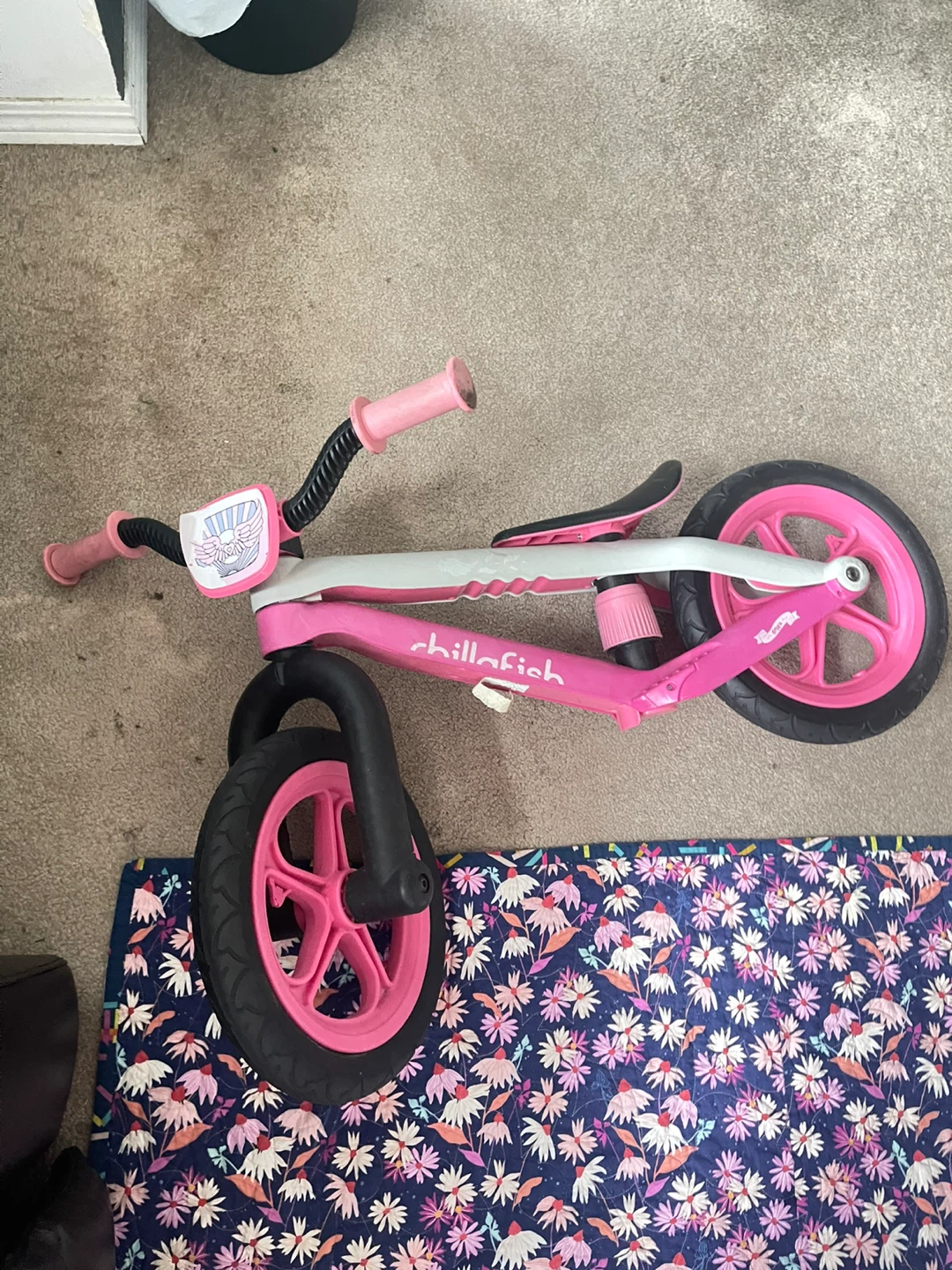 Chillafish Pink Balance Bike
