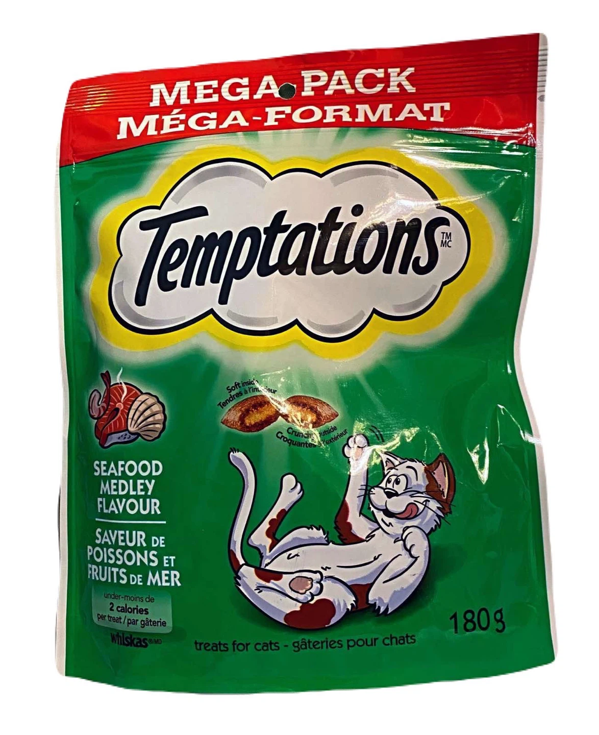 🆕 Temptations Seafood Medley Flavour Cat Treats Mega Pack