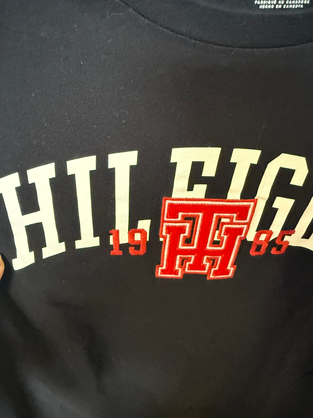 Men’s Tommy Hilfiger Black T-Shirt - photo 4