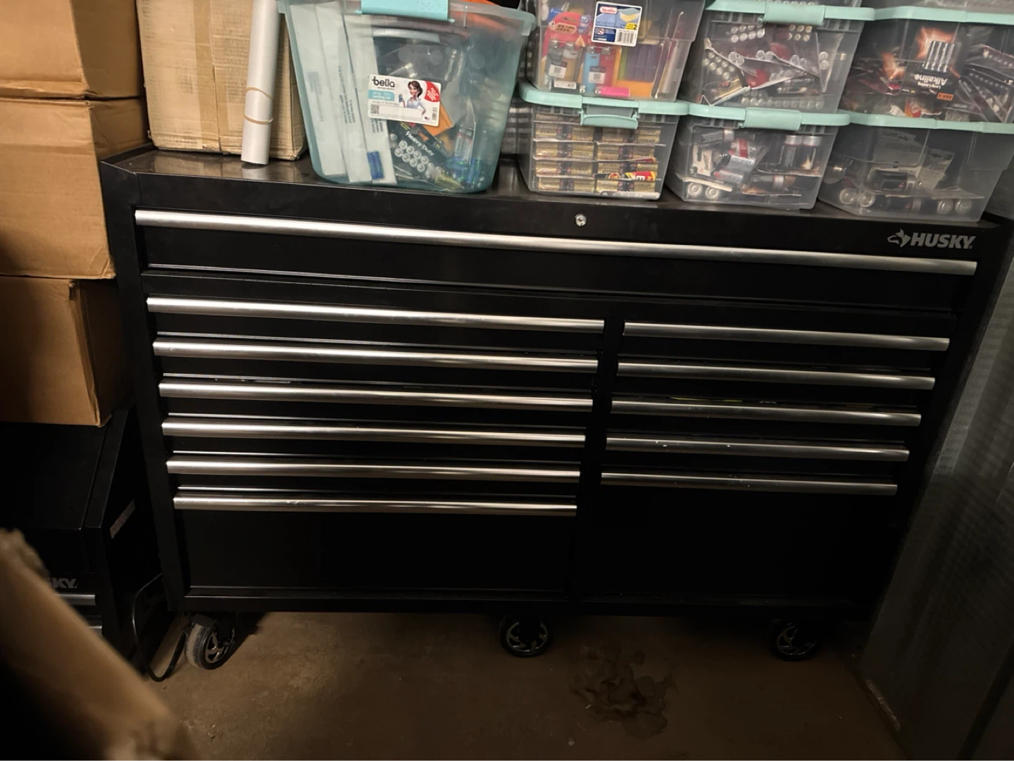Husky Tool Chest with Assorted Tools