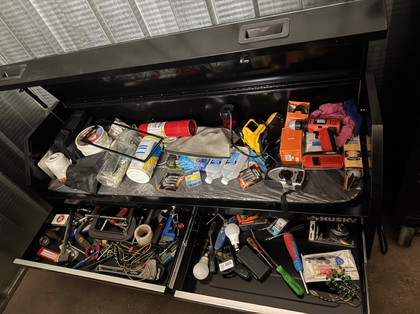 Husky Tool Chest with Assorted Tools - photo 2