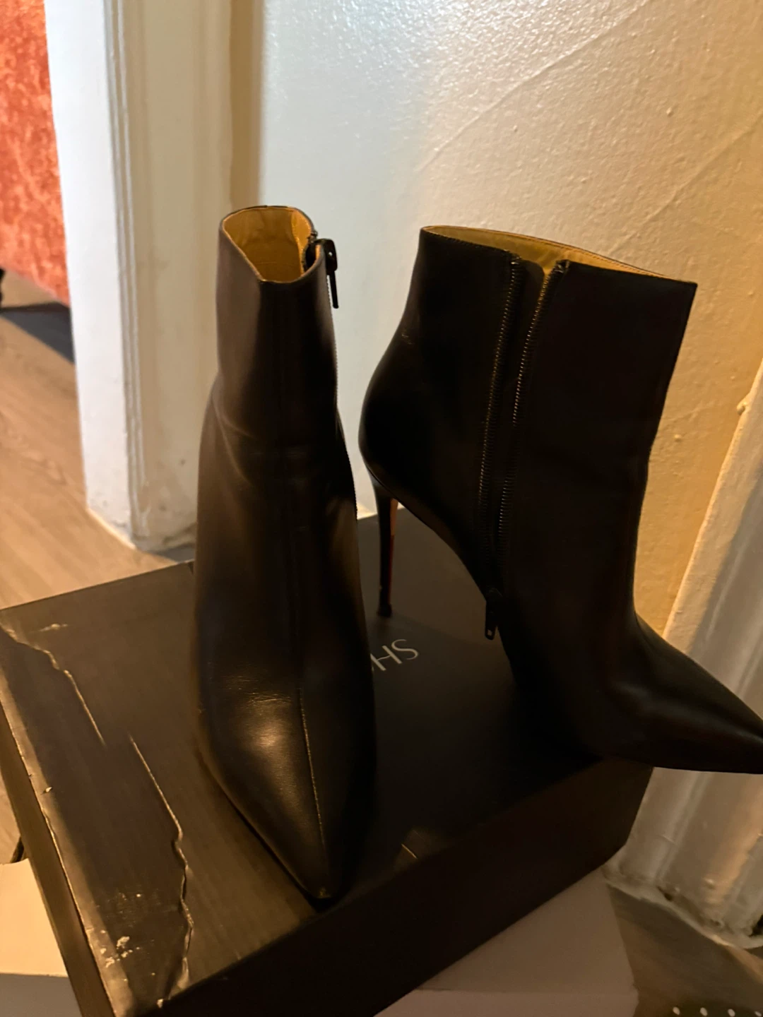 Christian Louboutin So Kate Booty Black Calf Leather Ankle Boots - photo 2