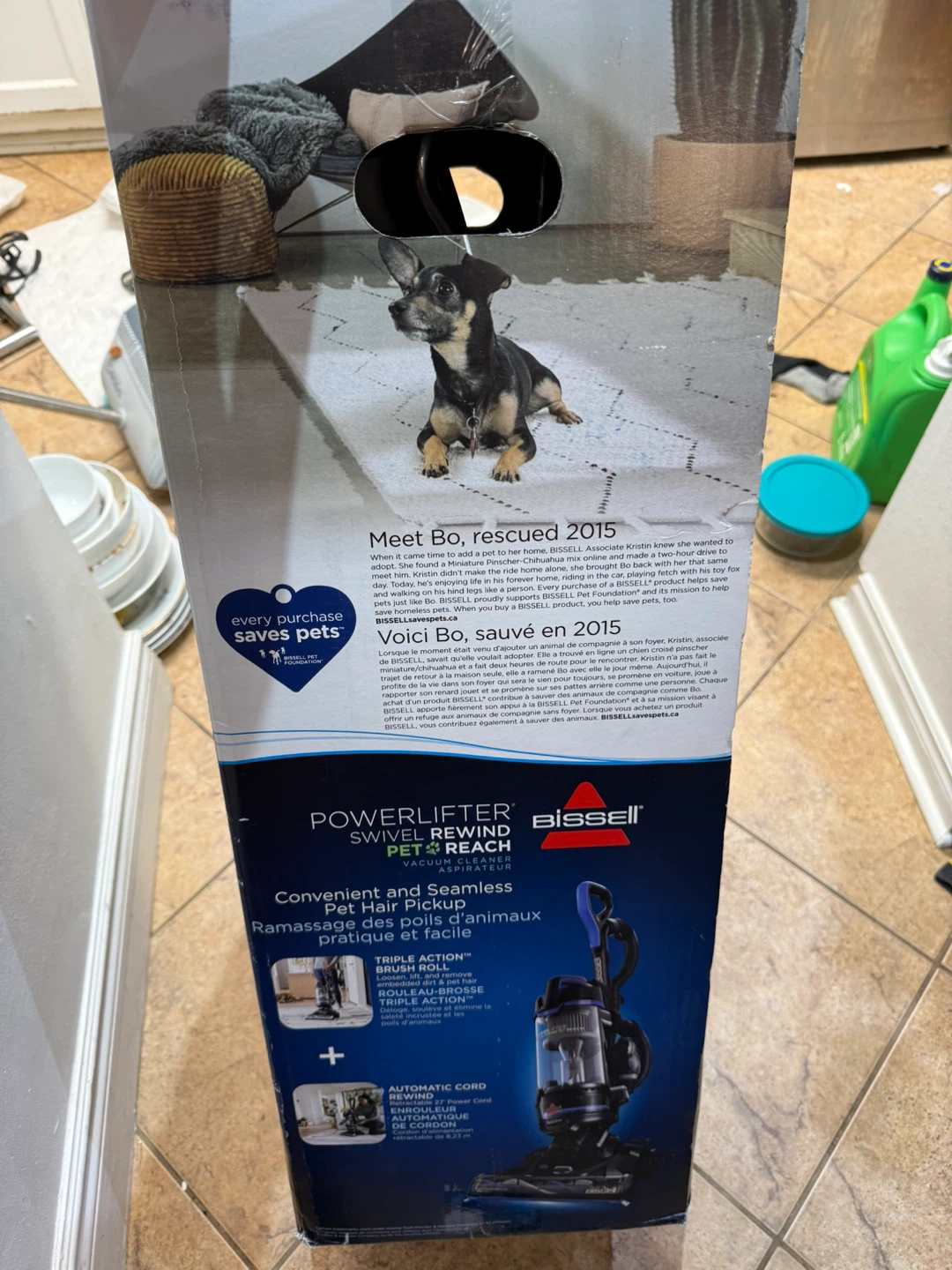 BISSELL PowerLifter Swivel Rewind Pet Reach - photo 2