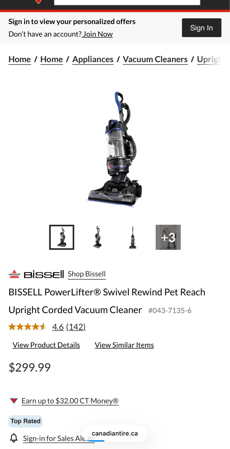 BISSELL PowerLifter Swivel Rewind Pet Reach - photo 3