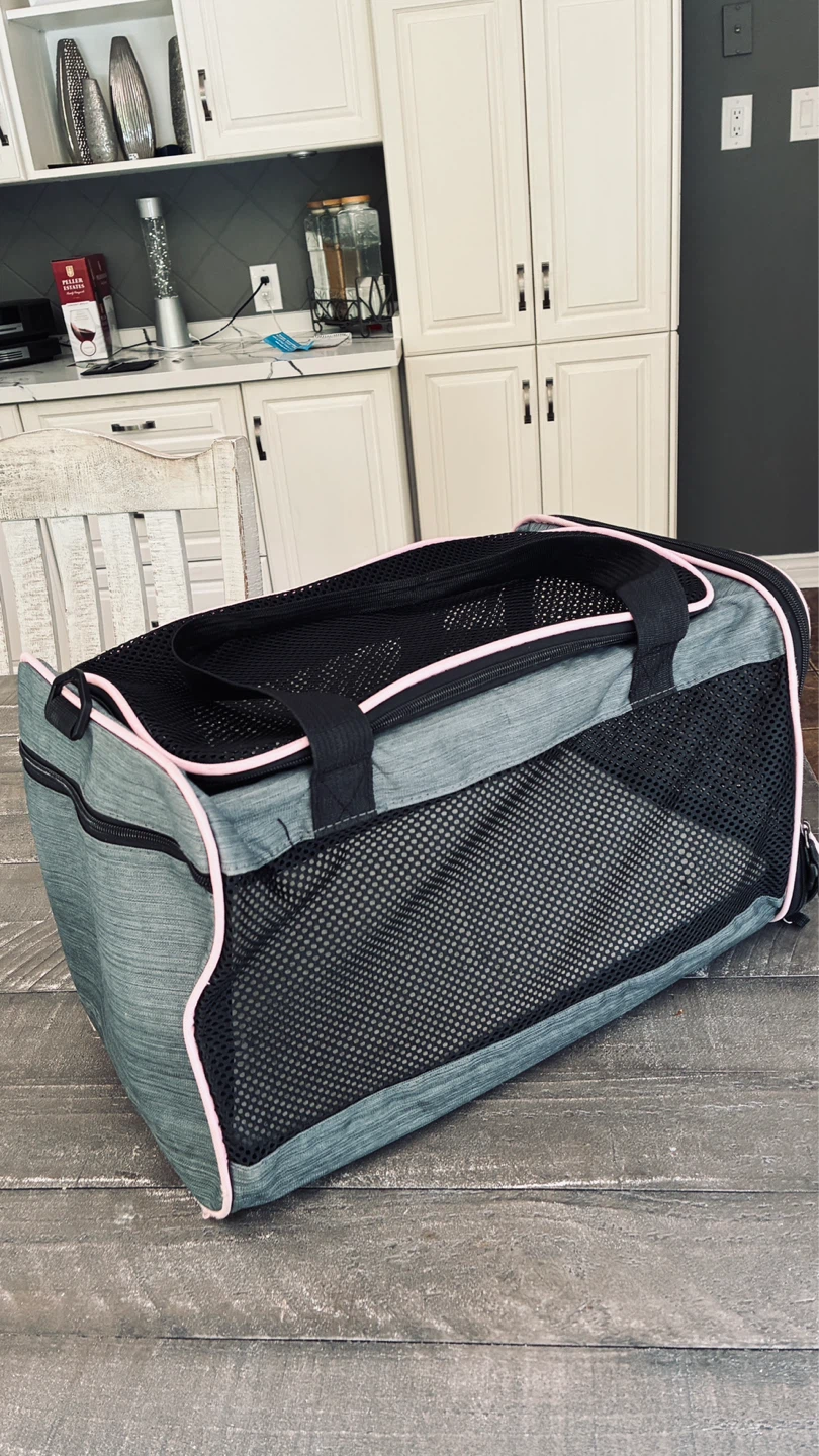 Small pet care with soft bed in great condition & clean