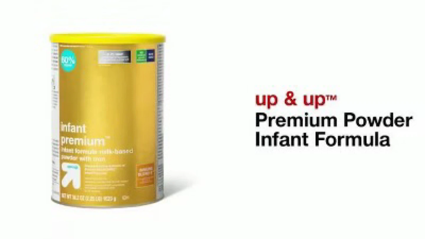 Up & Up Premium Powder Infant Formula