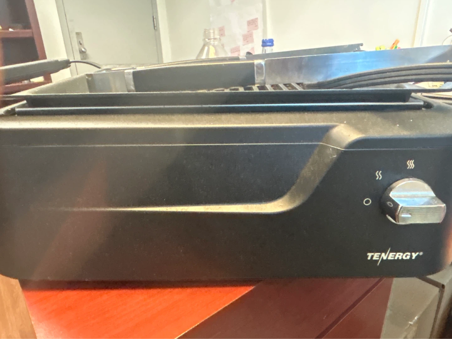 TENERGY Electric Grill with Tongs - photo 2