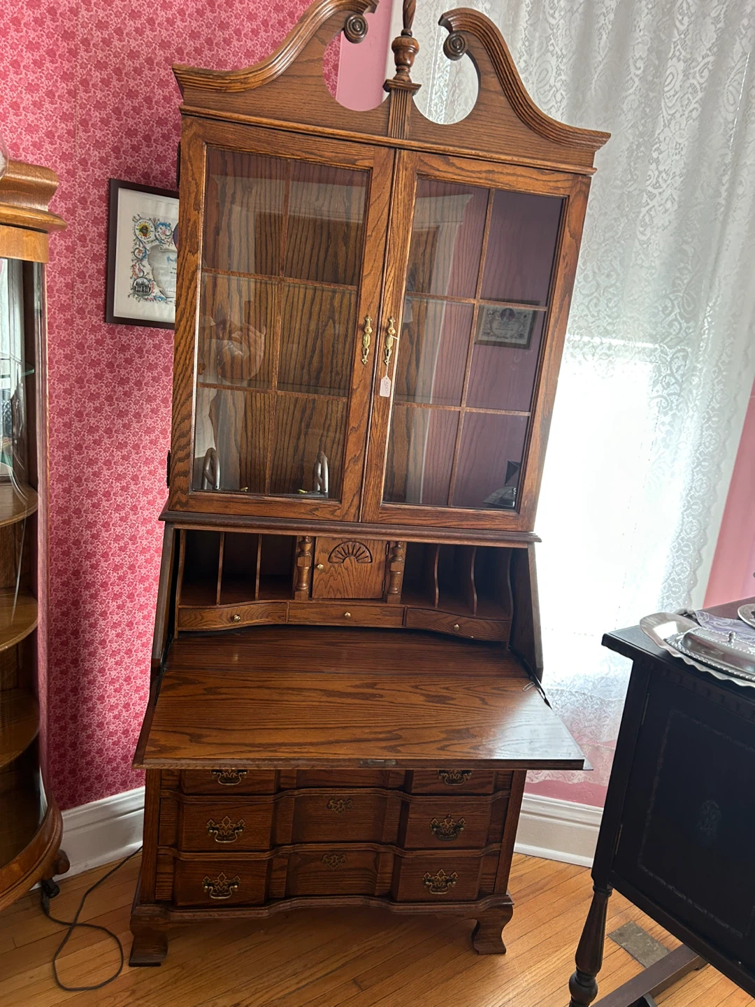 Antique Highboy Hutch/Secretary - photo 2