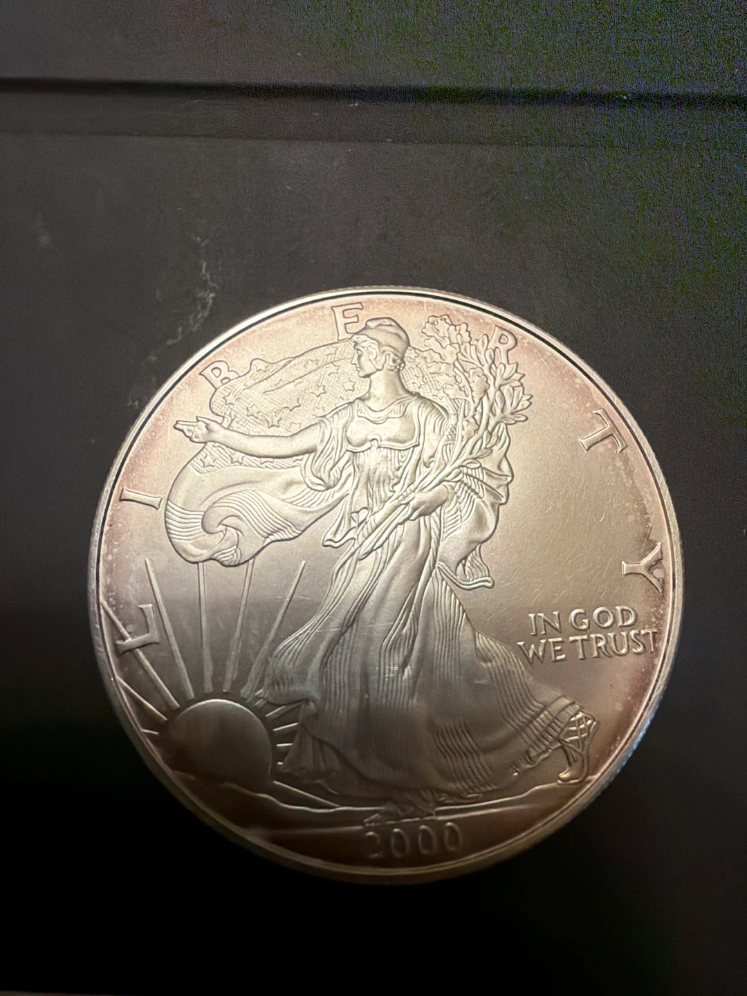 2000 American Silver Eagle One Dollar Coin
