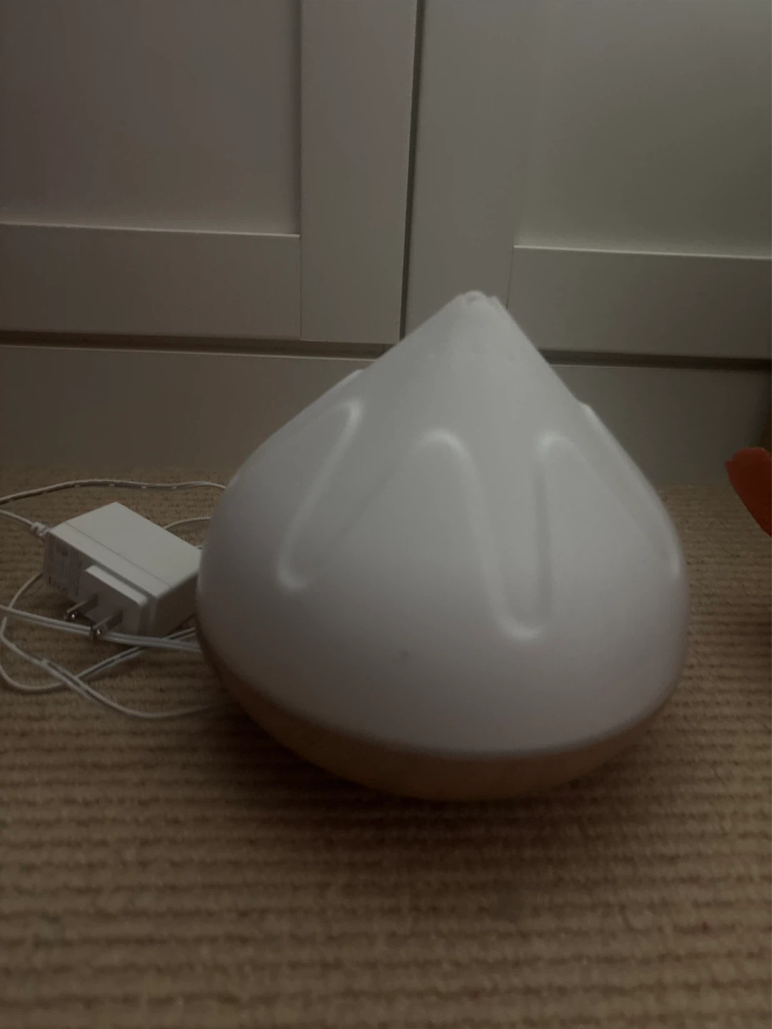 White Aroma Diffuser with Power Adapter