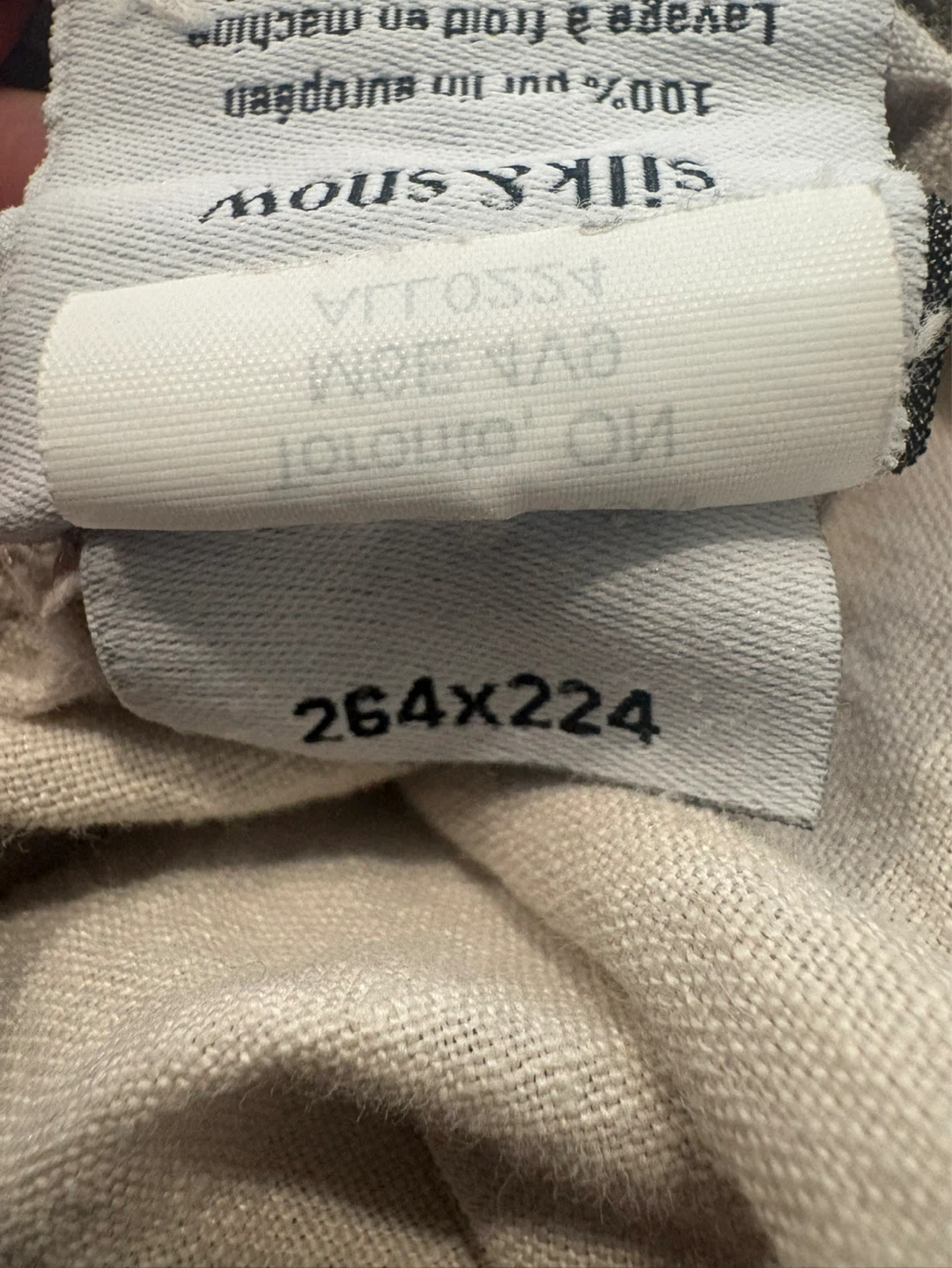 Silk & Snow 100% European Flax Linen Duvet Cover - photo 5