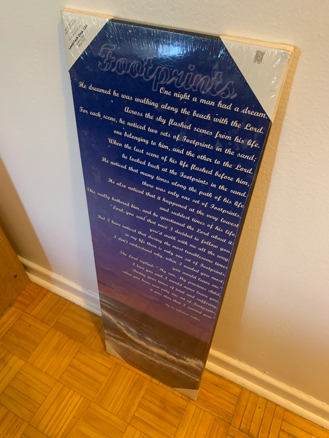 Footprints Prayer / Art
