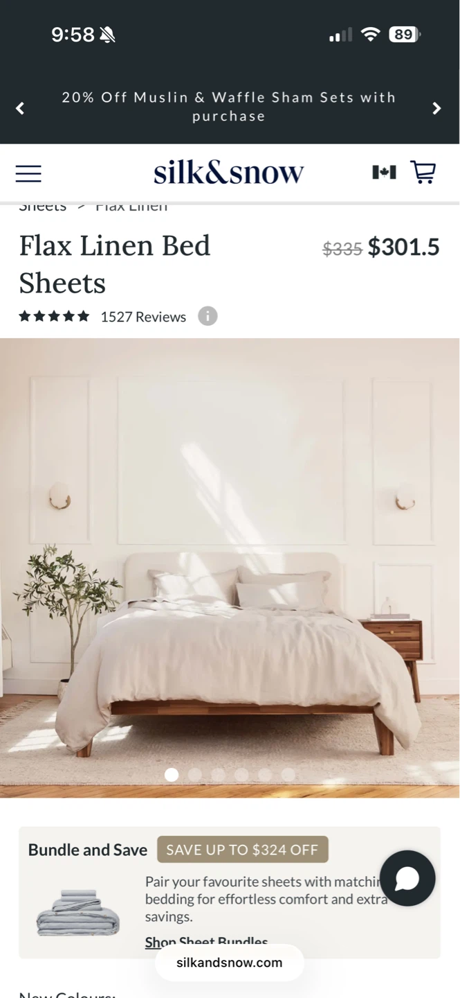 Silk & Snow 100% European Flax Linen Duvet Cover - photo 2