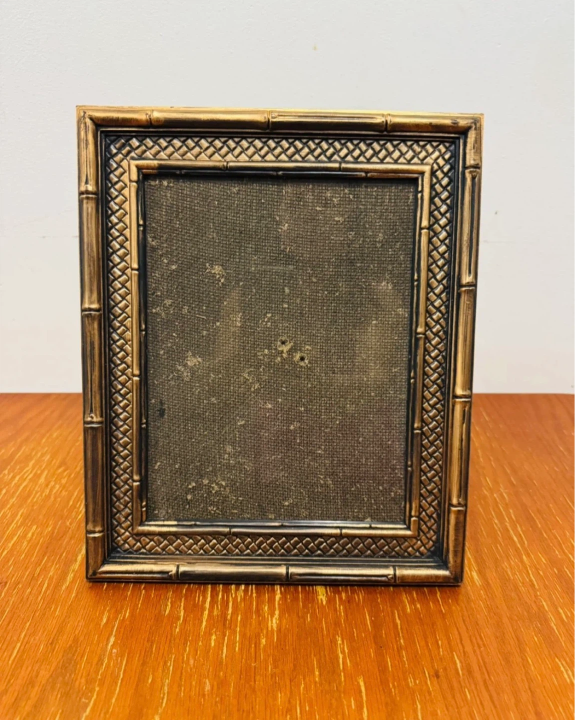 Vintage Bamboo Style Picture Frame