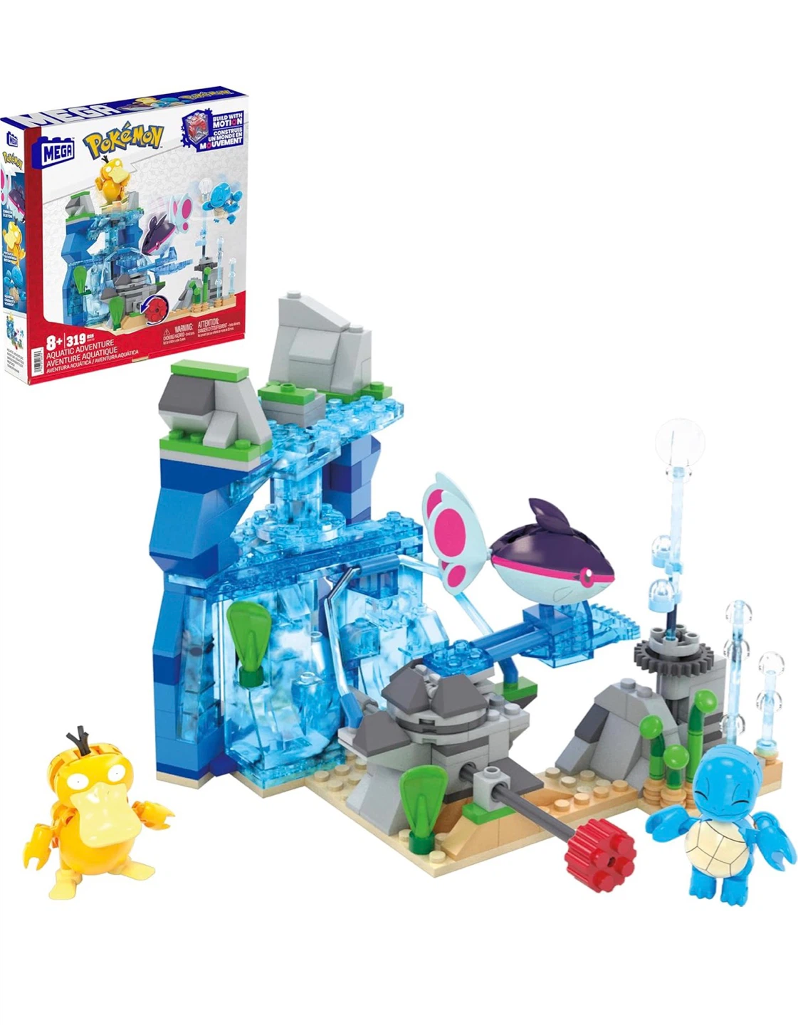 Brand new, Sealed Mega Pokémon Aquatic Adventure Building Set - photo 2