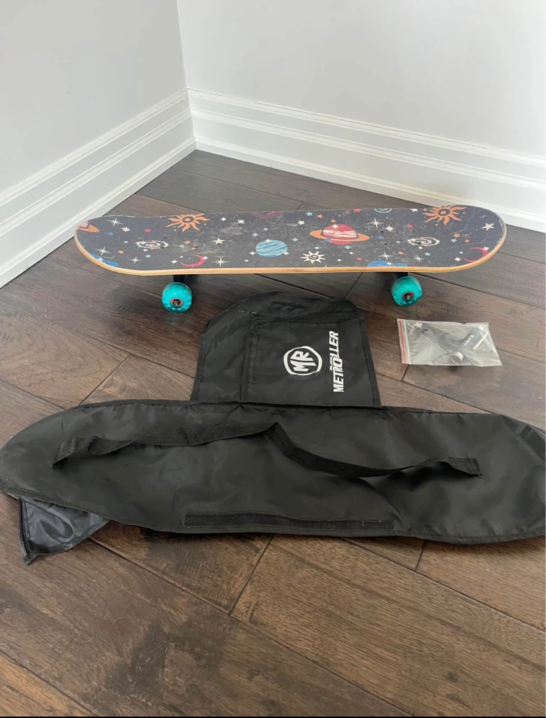 Metroller Skateboard with Carrying Bag
