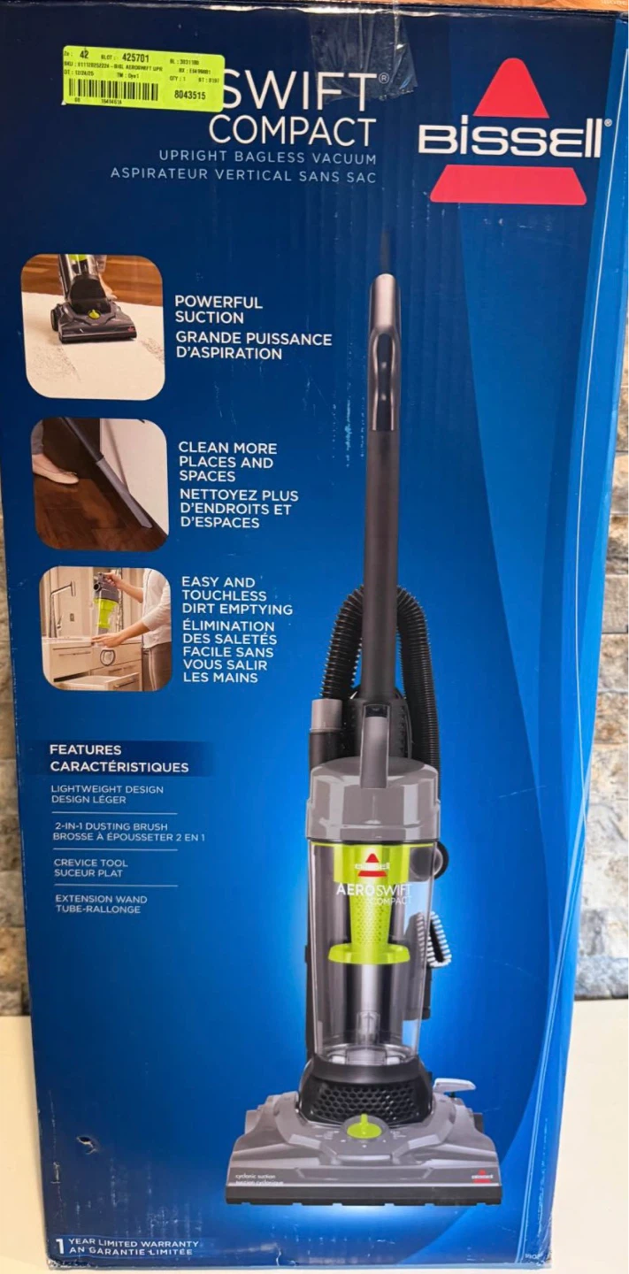 Bissell AeroSwift Compact Upright Bagless Vacuum - photo 2