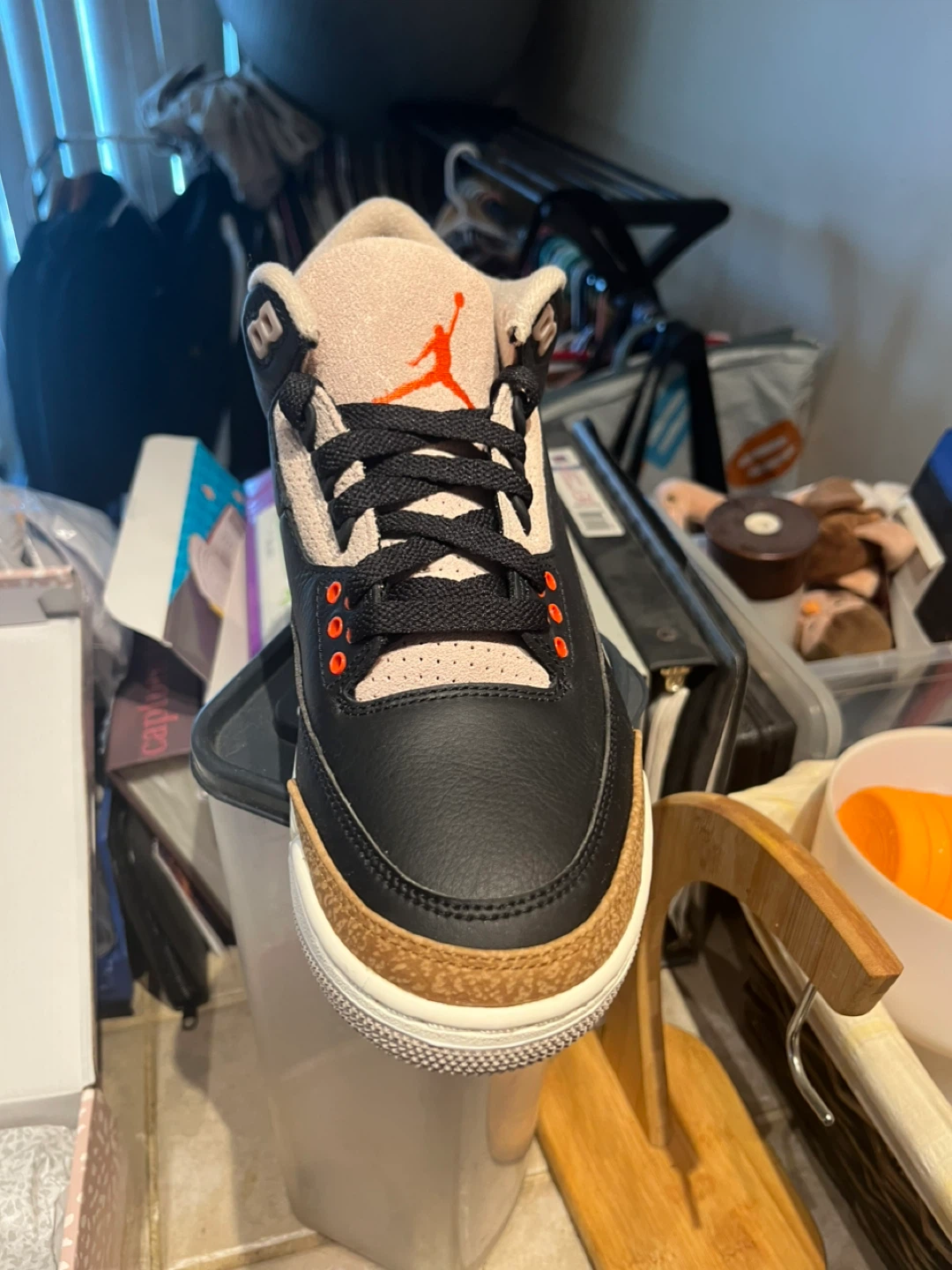 Air Jordan 3 Retro GS 'Desert Elephant' Shoes - photo 2